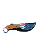 KC262UF American Flag Rocky Mountain Hunting Knife