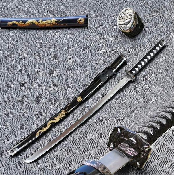 40” Dragon Machine Made Katana Collection