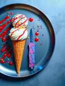 Delicious Waffle OTF Knife Small Size