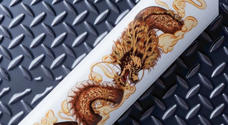 3-Piece Dragon Carbon Steel Katana Set