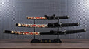 3-Piece Dragon Carbon Steel Katana Set