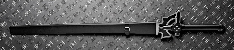 40” Black Fantasy Sword