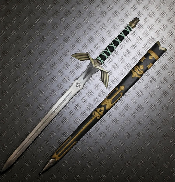 50” Fantasy Master Sword with Black Sheath