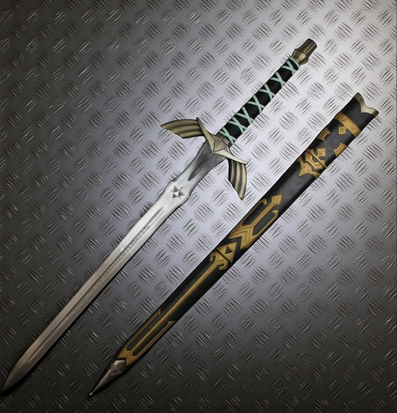 50” Fantasy Master Sword with Black Sheath