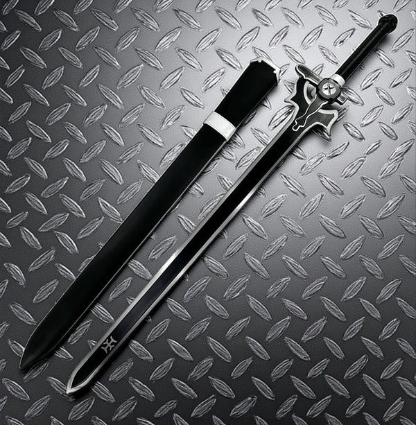 40” Black Fantasy Sword