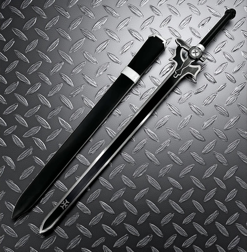 40” Black Fantasy Sword
