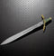 50” Fantasy Master Sword with Black Sheath