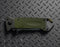 Falcon 8.75" Spring Assisted Pocket Knife Green Handle with Texture for Grip