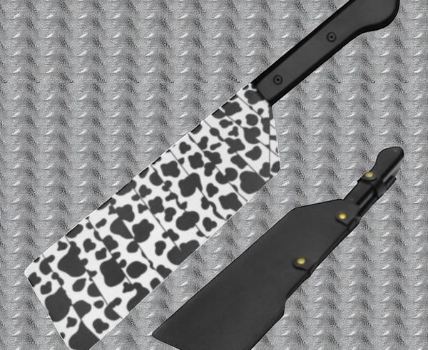 20” Black & White Print Cleaver
