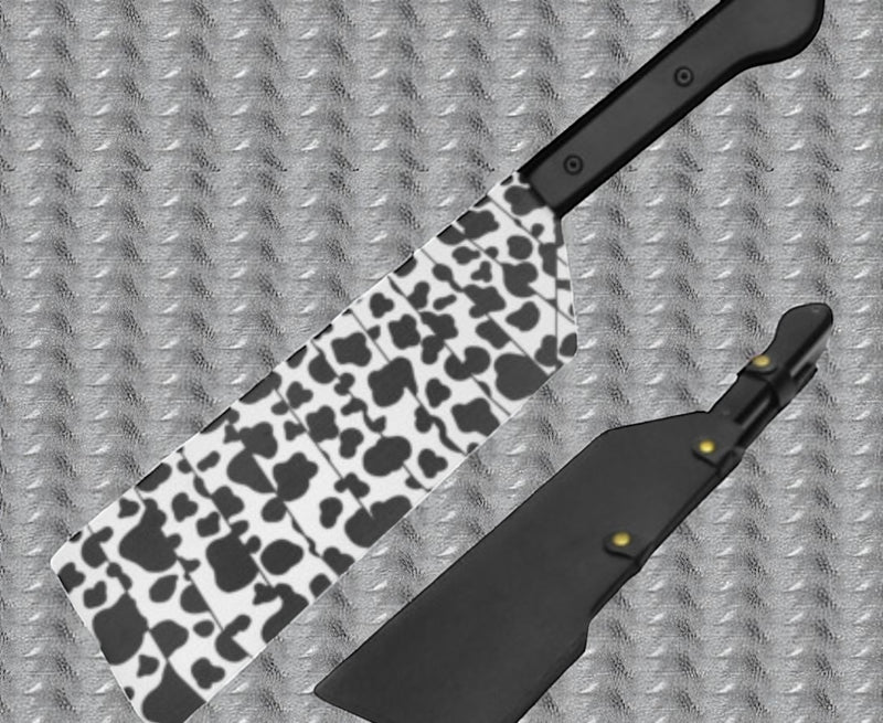 20” Black & White Print Cleaver