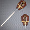 49” King Solomon Sword with Wall Plaque