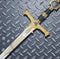 49” King Solomon Sword with Wall Plaque