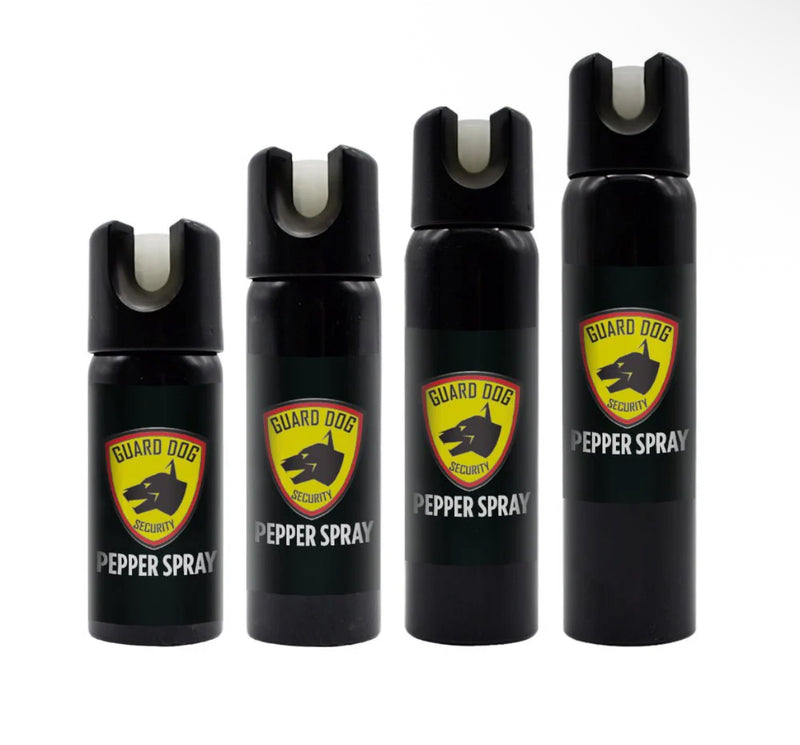 GUARD DOG SECURITY 4 OUNCE PEPPER SPRAY WITH GLOW IN THE DARK ACTUATOR
