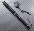 X10 Telescopic Stun Gun LED Flashlight Night Stick