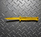 Falcon 9" Overall Metal Spring Assisted Knife With Gold Coating