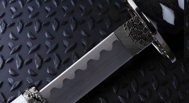3-Piece Dragon Carbon Steel Katana Set