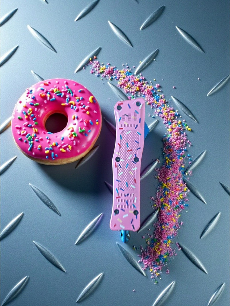 Donut with Sprinkles OTF Knife Small size