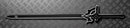 40” Black Fantasy Sword