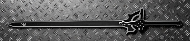 40” Black Fantasy Sword
