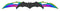 5.75" Dual Blade Bat Knife - Titanium