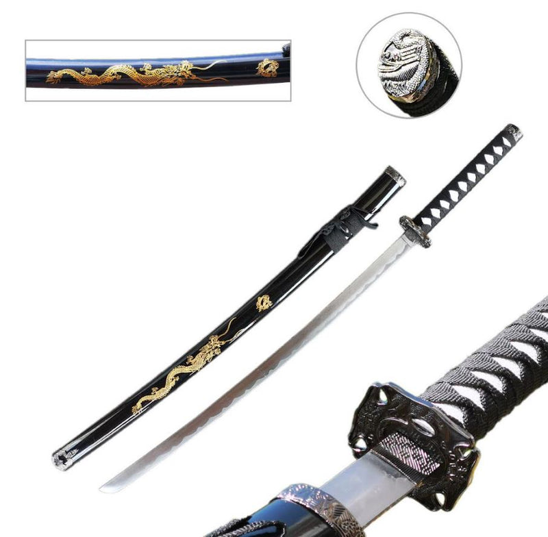 Black Samurai Sword Katana