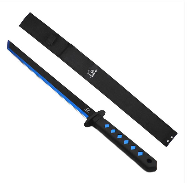 Falcon Blue Tactical Machete