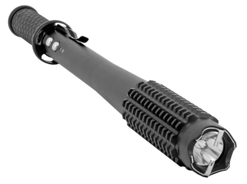 cheetah punisher stun gun baton with led flashlight rechargeable BLACK W/ ALARM Cheetah Shield 10 Million Volt